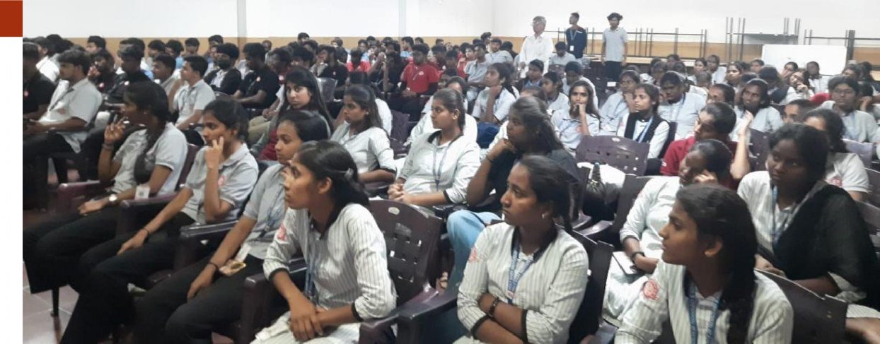 A full-house student gathering in the HITS auditorium