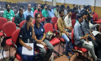 Students at the Data Science bootcamp