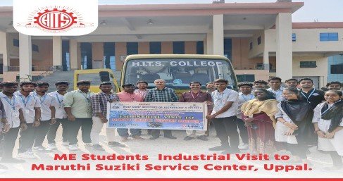 Mechanical engineering students industrial visit to Maruti Suzuki